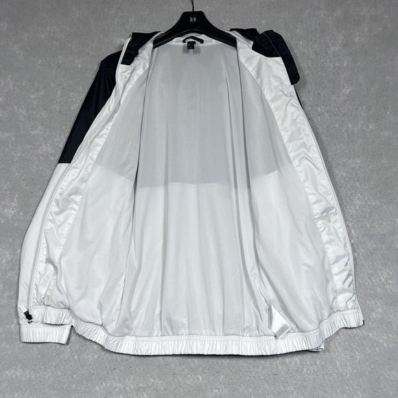 Adidas Axis Windbreaker Jacket Men’s Sz Small Full Zip Hooded FT2716 Color-block - Picture 9 of 16